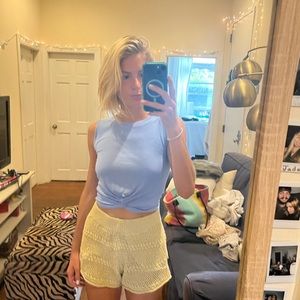 Kai crop tank top LA made